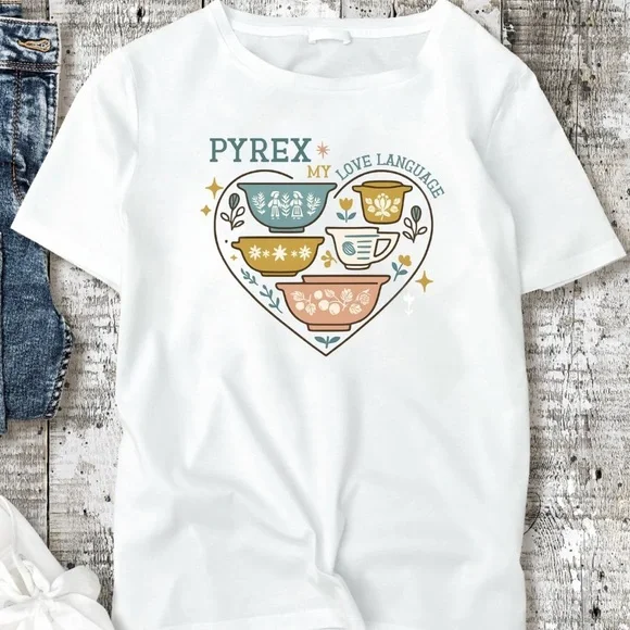 Pyrex Love Language Shirt - Picture 2 of 2